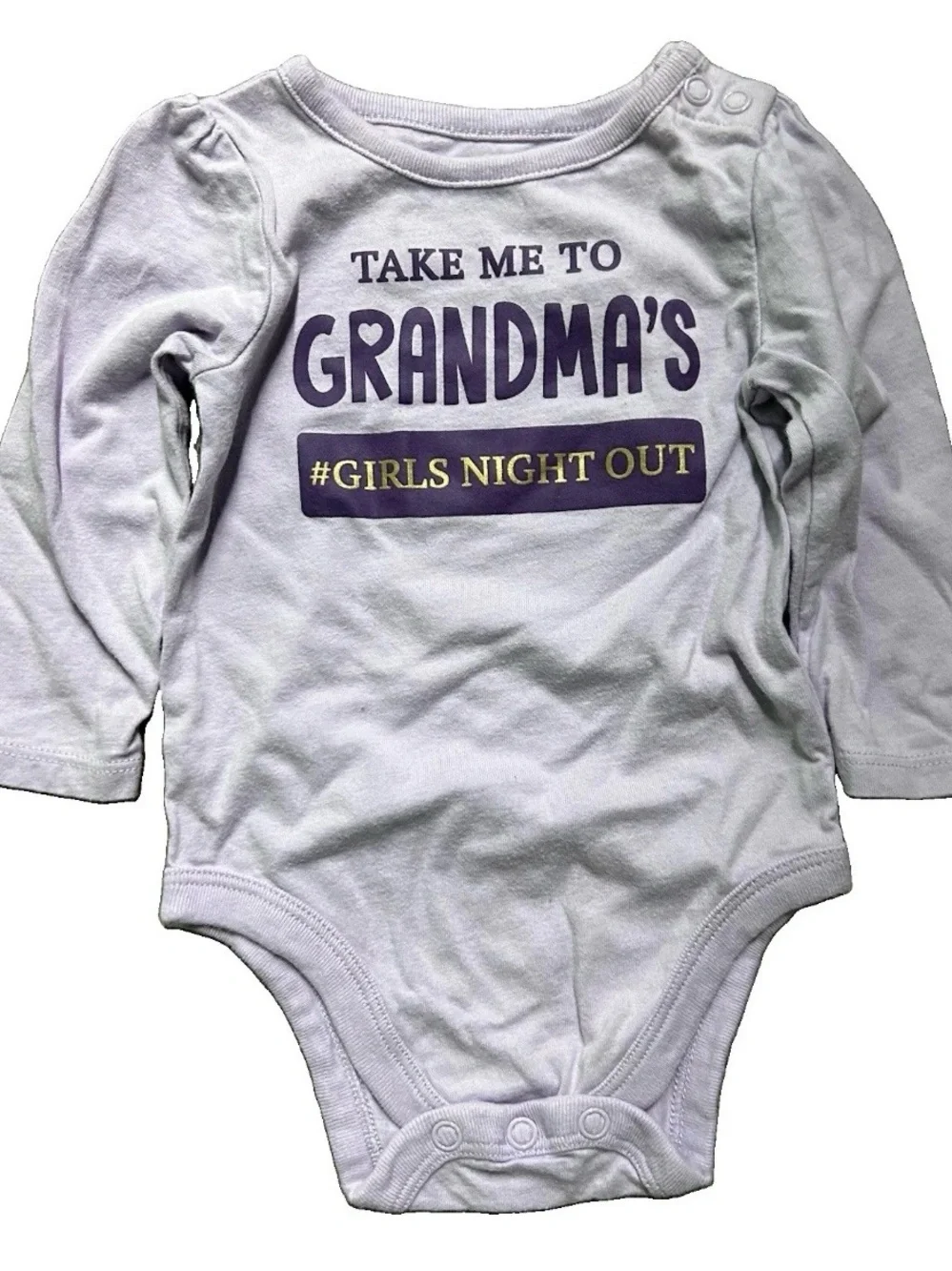 Baby Girl Clothing Minnie Mouse Sweatshirt Long Sleeves Winter Size 3-6 Months